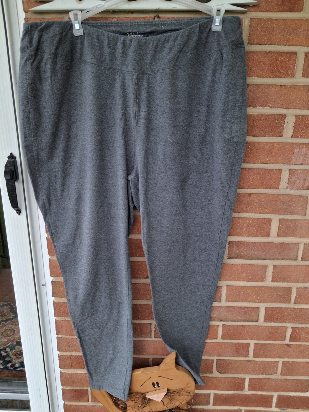 croft & barrow Heather Gray Knit Lounge Pants